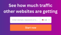 See how much traffic your competitors are getting.