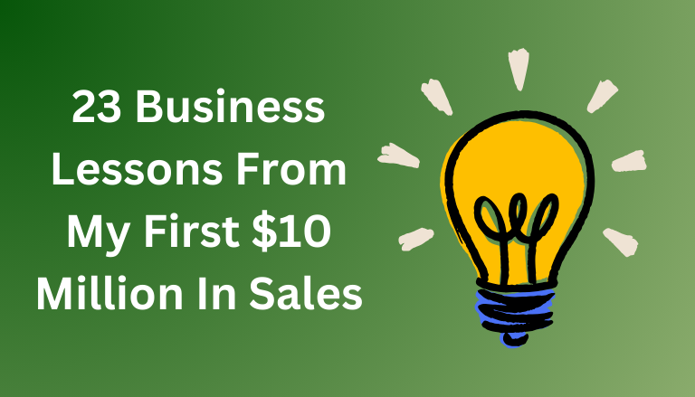 Business lessons Business lessons