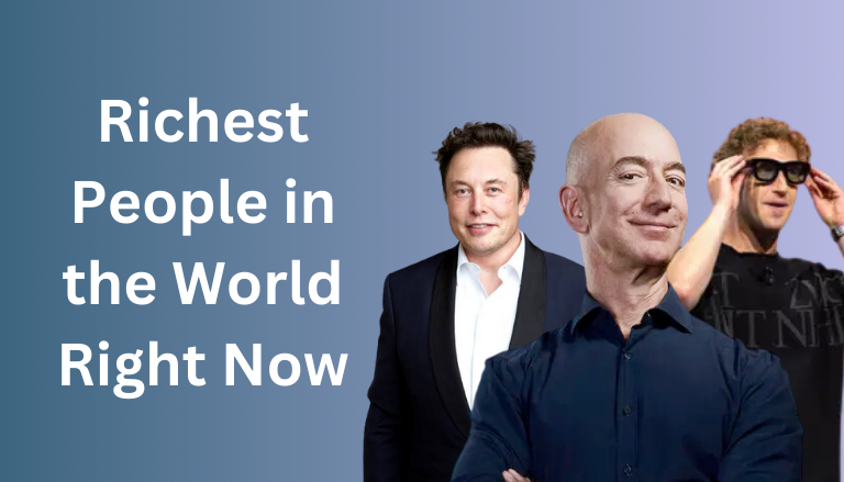 Who’s the Richest Person in the World Right Now?